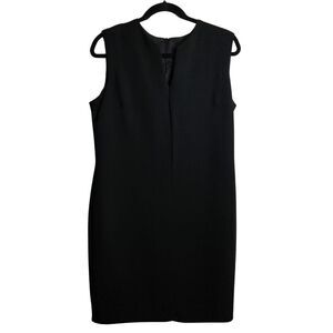 Vintage SC Basics Little Black Dress Sheath Dress Sleeveless Minimalist Size L